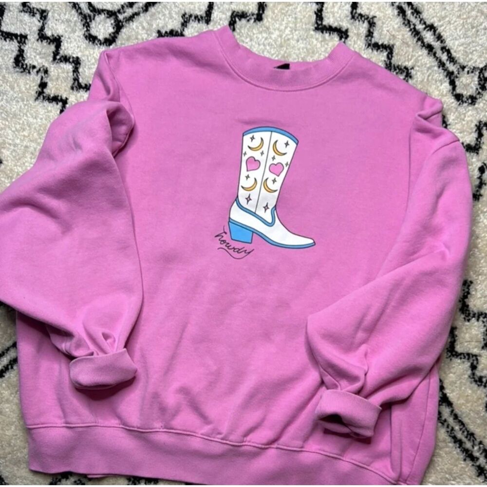 Pac Sun Howdy One Size Sweatshirt